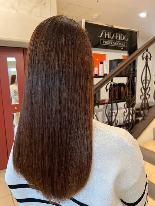 髪質改善ストレート