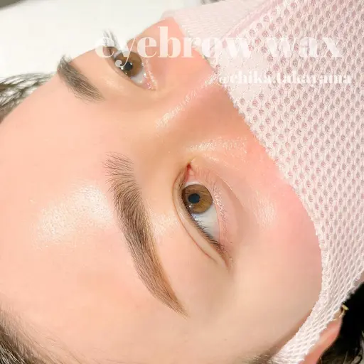 眉ワックス/カット、間引き、仕上げメイク可🌈