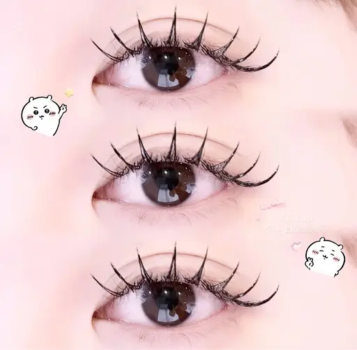 〈初回オフ無料〉💘パリエク風✨大人気Lカール💘フラット100本【持続力🆙LED付き】