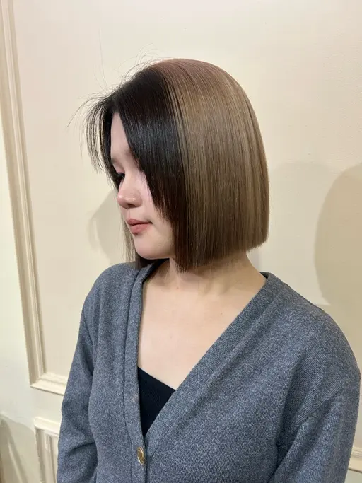 【 ボブ 】  カットモデル  技術向上のため¥0