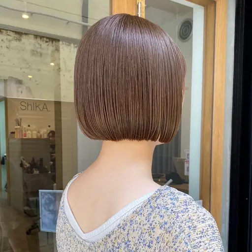 🌿【平日🐝1日1名限定‼️】透明感シアーカラー+骨格補正小顔カット🌿