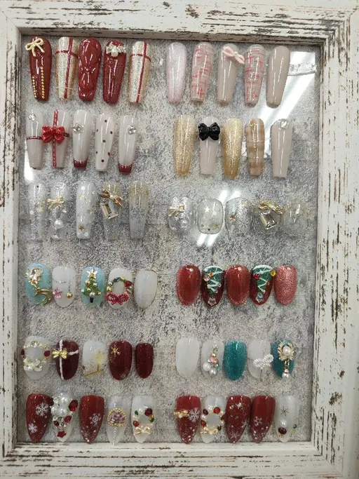 クリスマス定額デザイン（ジェルオフ込み）