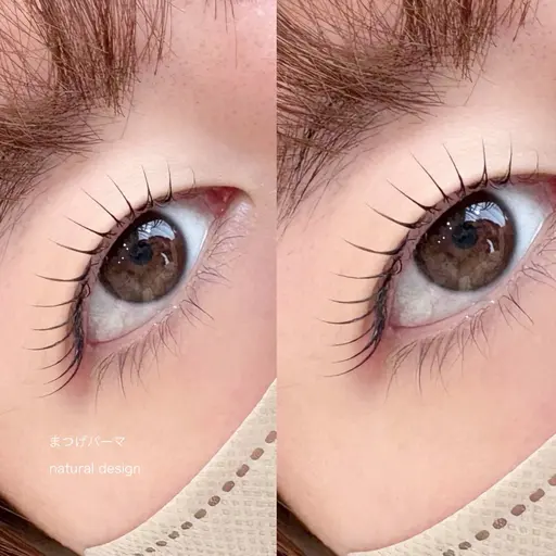 【2/12限定☃️】まつげパーマ🫧 アフターシャンプー＋トリートメント+コーティング付き 束感仕上げ