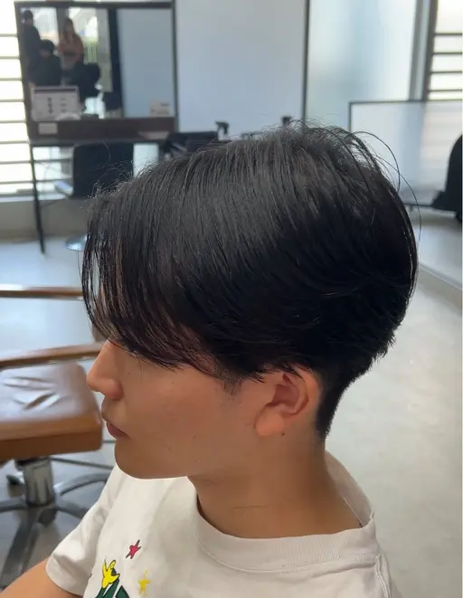 平日限定‼️人気No.1❣️🍀メンズサラ髪縮毛矯正🍀➕カット➕美容液トリートメント🚰