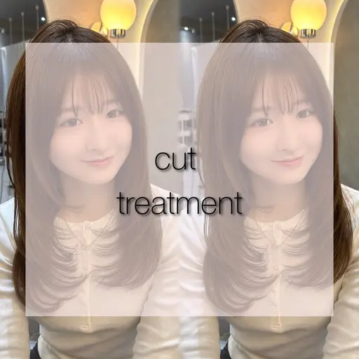 【🎀1日1名様当日限定🎀】カット＋超音波クイックトリートメント ￥6000▶︎￥5500
