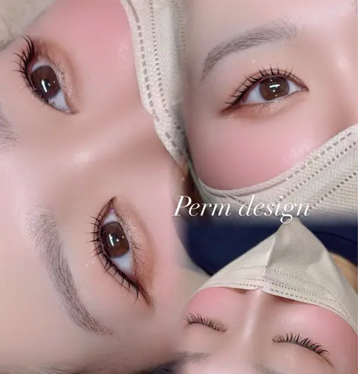 まつげパーマモデル（所要時間約120分）