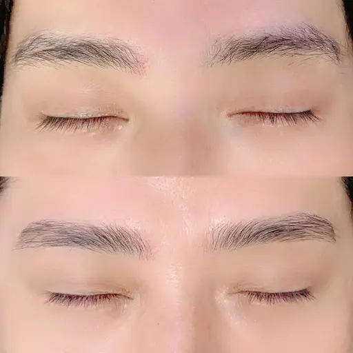 メンズ専用😎【眉毛ラミネーション&wax脱毛】立体的で整った眉に💫