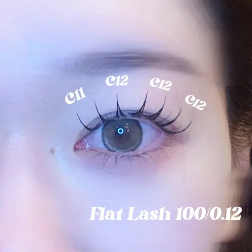 ミニモ限定🍰🤍Flat Lash​〜​100本までつけ放題[アイシャンプー・コーティング剤]⚠️オフ無しの方限定
