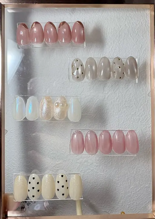 シンプルオフィス系ネイル