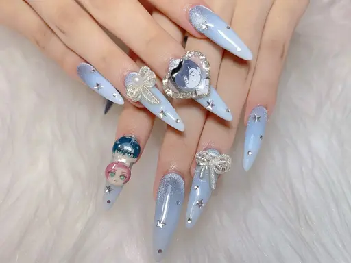 【新規オフ無料】チップ長さ出し10本 持ち込み/やり放題！¥14000→¥10980