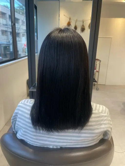 透明感暗髪カラー🖤🗝