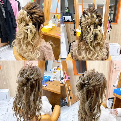 🤎ヘアセット🤎