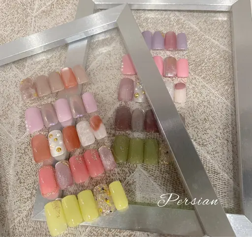 パラジェル【平日限定ハンド】ナチュラル上品キレイめネイル