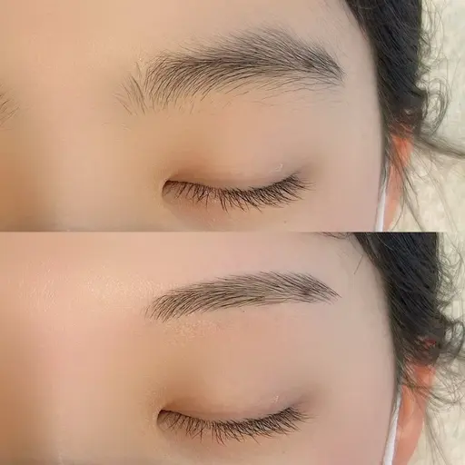 ワックス脱毛＋眉カット