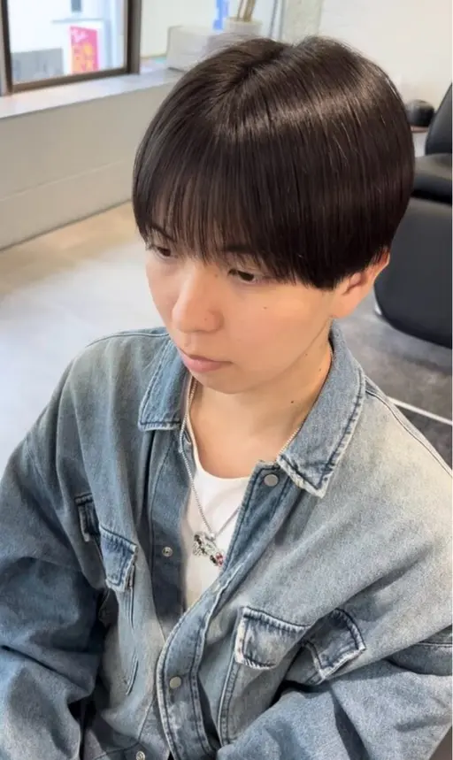 【✨3月限定✨】✂︎メンズシースルマッシュ+曲がる縮毛矯正✂︎