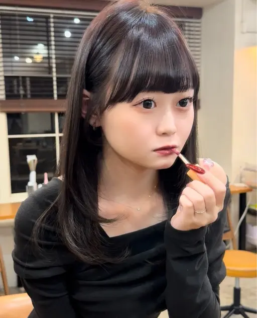 🎀前髪縮毛矯正(バングカット付き🎀)➕艶カラー➕ケアトリートメントor marbb(魔法のバブル)🪄︎︎✨