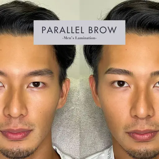 《期間限定*話題のパラレルブロウ練習モデル募集》メンズ眉毛スタイリング×パラレルブロウ*キリッとしたモテ眉に◉