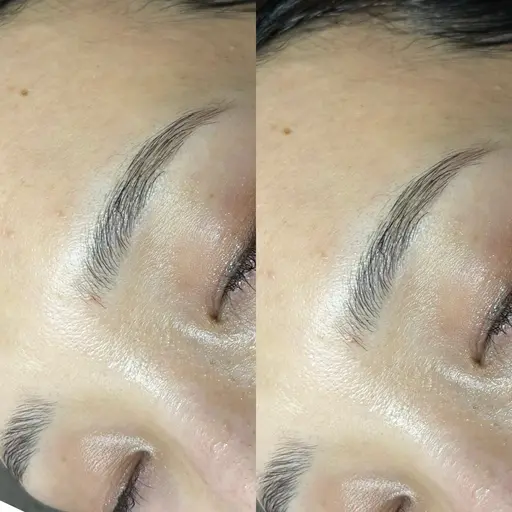 ⭐️眉毛パーマ⭐️薄眉でお悩みの方や生え癖にお悩みの方、毛流れを変えたい方にオススメです☺️