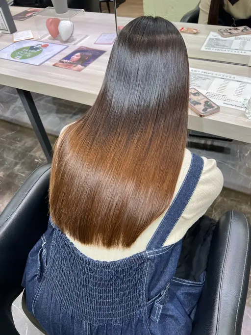 🫧カット+髪質改善ストレート🫧
