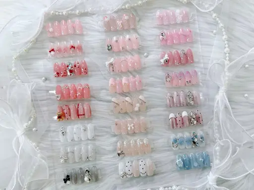 🎀初回オフ無料🎀¥8800→¥7700【人気No.1🤍定額デザインコース】※オフ有り