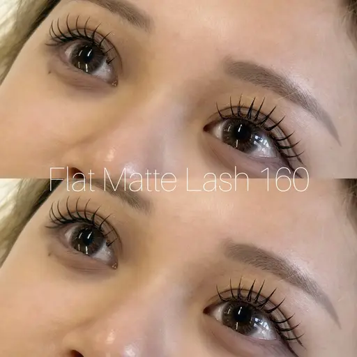 【1月27.28.29限定】ｱｲｼｬﾝﾌﾟｰ束感仕上げ付き フラットマットラッシュ120本🎀🤍