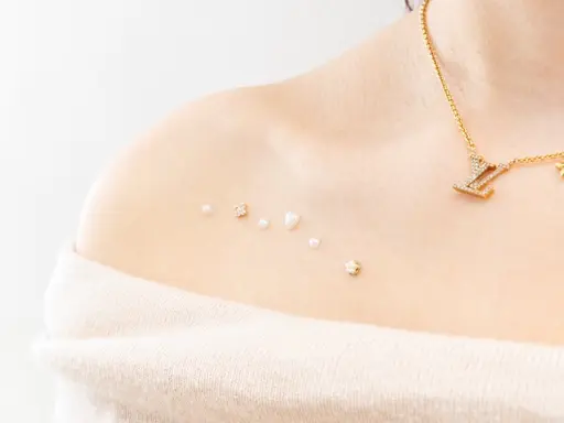 【大人気】デコルテジュエリー💍パーツ選べて¥4400