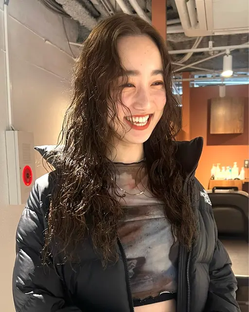 カット+パーマ+内部補修tr🫧