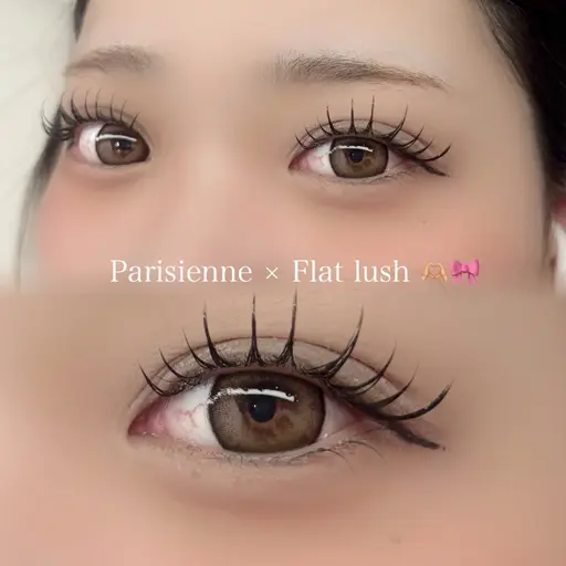 【 パリエク100本💗】パリジェンヌ➕マツエク➕アイシャンプー➕美容液コーティング🫰🏻🎀