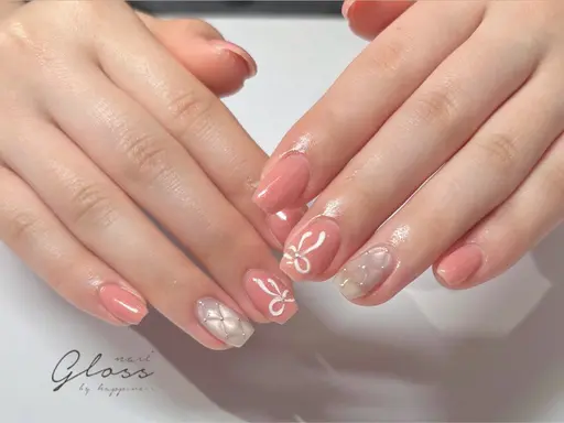 3月限定！！手書きアート6本コース💅🏻✨持ち込み⭕️※補足説明をよくお読みになってからご予約お願いいたします🙇