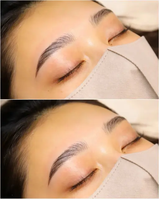 【EYEBROW PERM 】ご新規様限定！間引き/鎮静ケア/メイク付◎