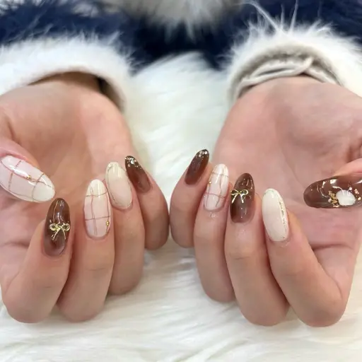 🎀【オフなし限定】スカルプ長さ出し(5mm​〜​1cm)10本必須 アートコース🎀