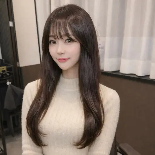 【🎀最高級トリートメント🎀】カット➕ケアカラー➕6Stepトリートメント➕超音波アイロン無料💖