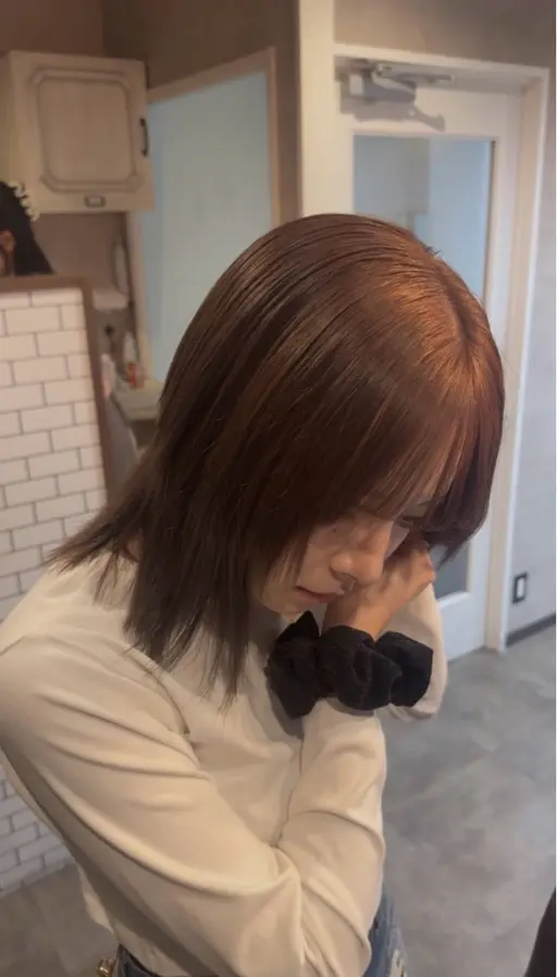 【秋冬限定🍁🍂】ブリーチなしダブルカラー＋クイックトリートメント💎✩.*˚