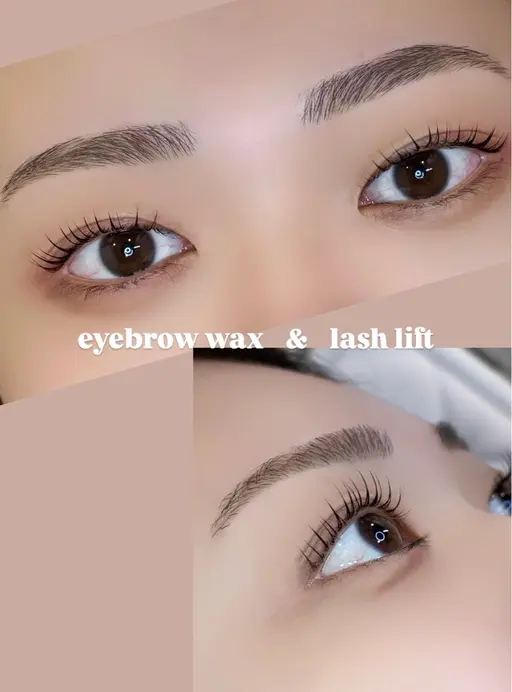 まつげパーマ&眉毛wax