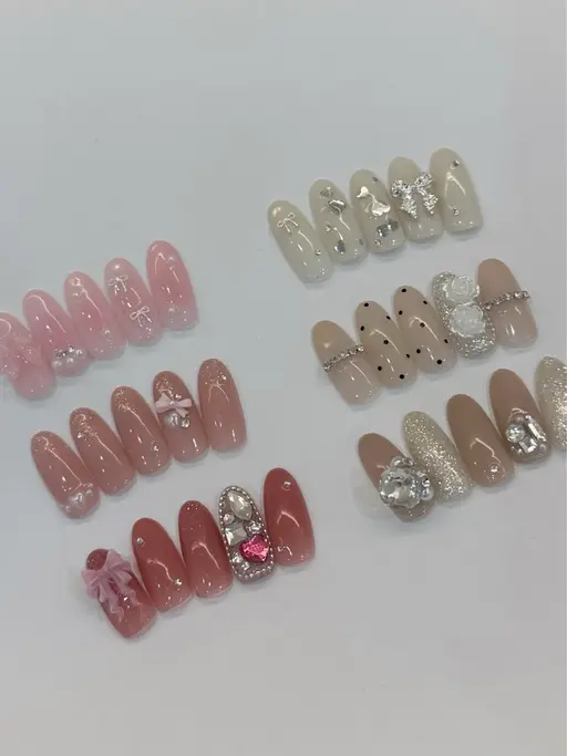 【hand】ガーリー×大人シンプル定額デザイン💝￥8800(オフ込み)