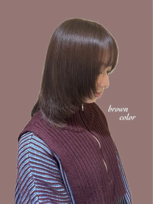 当日限定‼️カット+カラー+1stepトリートメント🫧*.