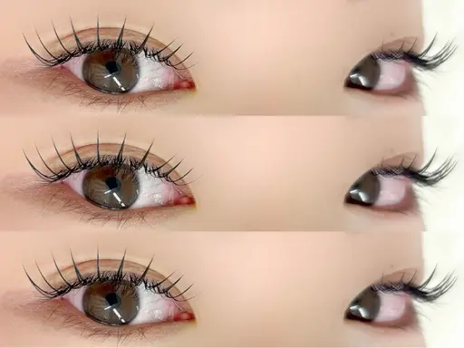 新メニュー🆕エクステLカール120本まで✨【オフ別途500円】束感コーティング仕上げ