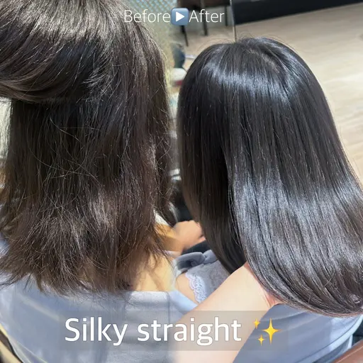 ✨最高級✨髪質改善縮毛矯正🩶➕5Step髪質改善トリートメント✨