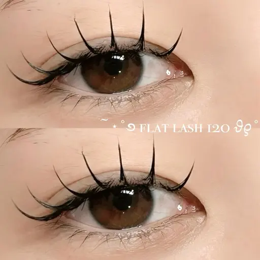 🤍フラットラッシュ 120本🤍