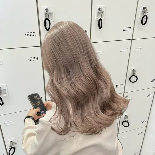 【🤍人気No.1🤍】💍ブリーチありダブルカラー+髪質改善トリートメント+パーソナルカラー診断+炭酸spa+韓国ヘア