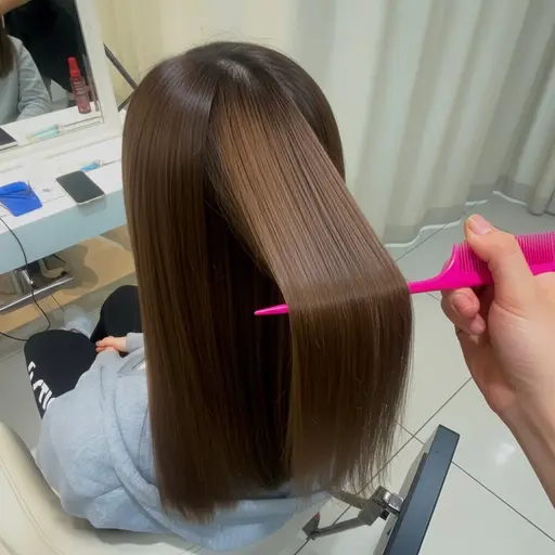 【サロン最高級トリートメント付】🚺縮毛矯正+Aujuaトリートメント☁️⸝⸝꙳ ¥13,000→¥9,000