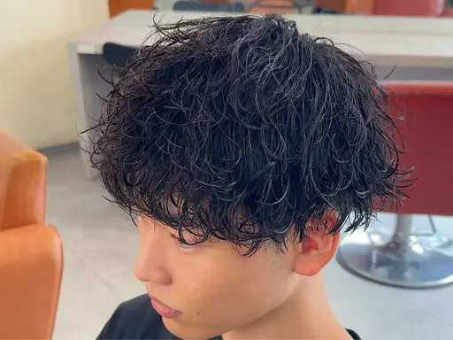 🚨夏限定🚨【土日祝限定】✨メンズカット+各種パーマ✨ケアトリートメント付き✨