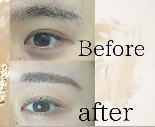 アイブロウスタイリング　眉ワックス