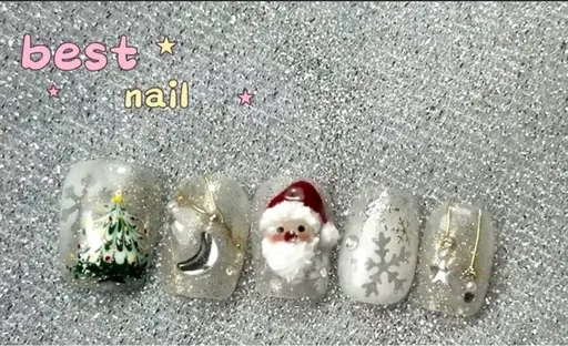 ＊クリスマス限定コレクション＊ほっこりノエルネイル