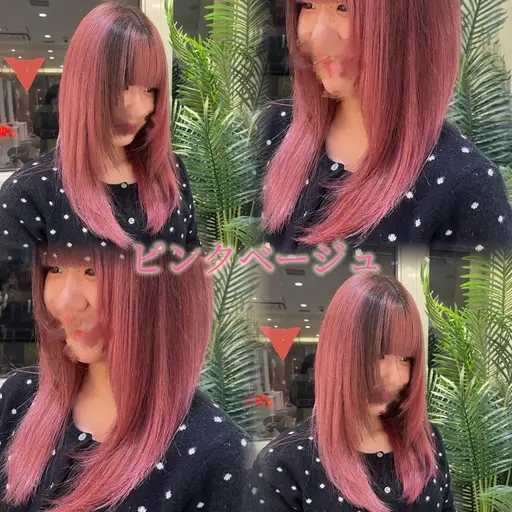 【新年クーポン🎀】ケアブリーチ+カラー𝜗𝜚 ⊹ ࣪ ˖