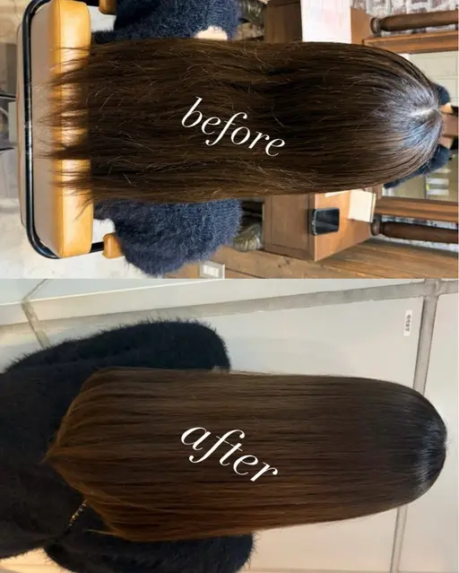 ワンカラー＋1step髪質改善トリートメント♩