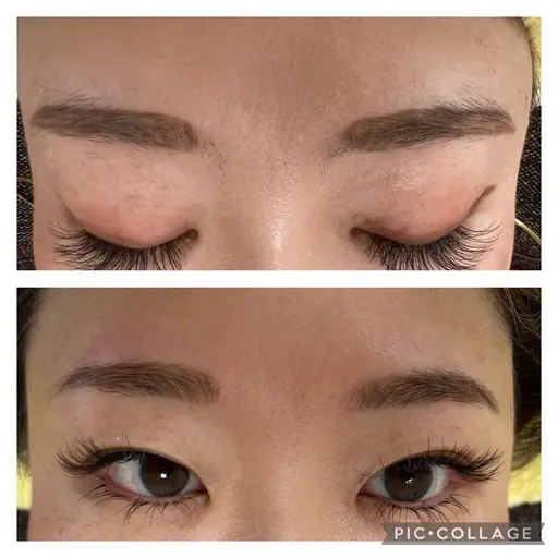 眉毛のワックス脱毛☆ 目元写真を撮らせて頂ける方限定価格♪写真を掲載致します。