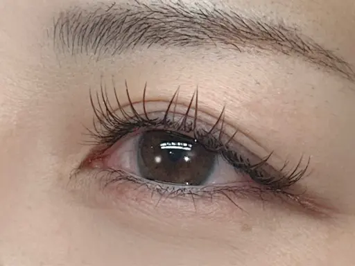 フラットラッシュ上80本¥5980→¥4080 オフコーティング無料