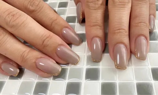 一色塗り/ラメグラデーション/カラーグラデーション/フレンチ