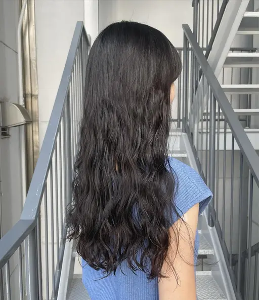 【人気menu】🌼似合わせカット＋コテ巻き風デジタルパーマ＋トリートメント🌼《ダメージレスの低温デジタルパーマ》